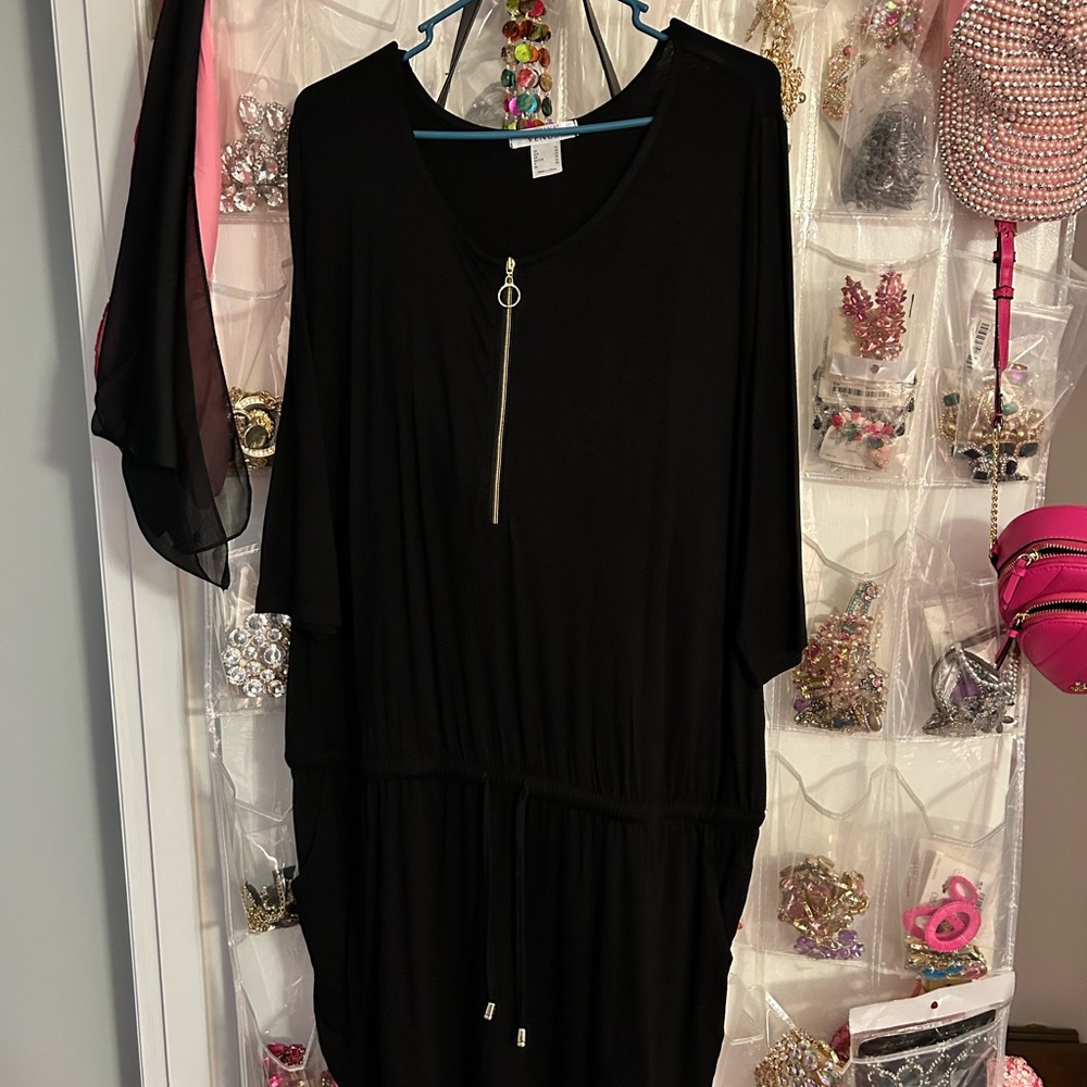 Venus Elegant Black Cover Up